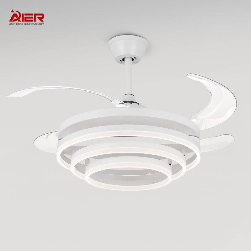 48 Inch Indoor LED Ceiling Fan Lamp AR-CFL-R-308