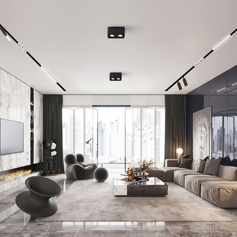 Ultra Thin  LED Magnetic Track Light AR-ZD6