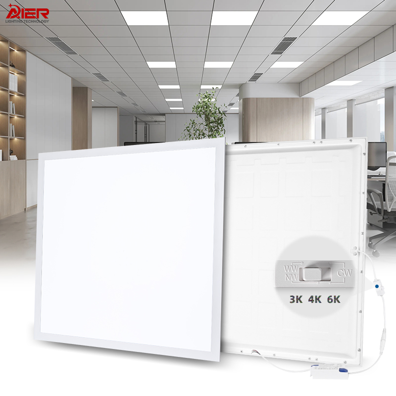 3CCT Dip Switch LED Panel Light for Home Office AR-LPL-BL-6060-3CCT