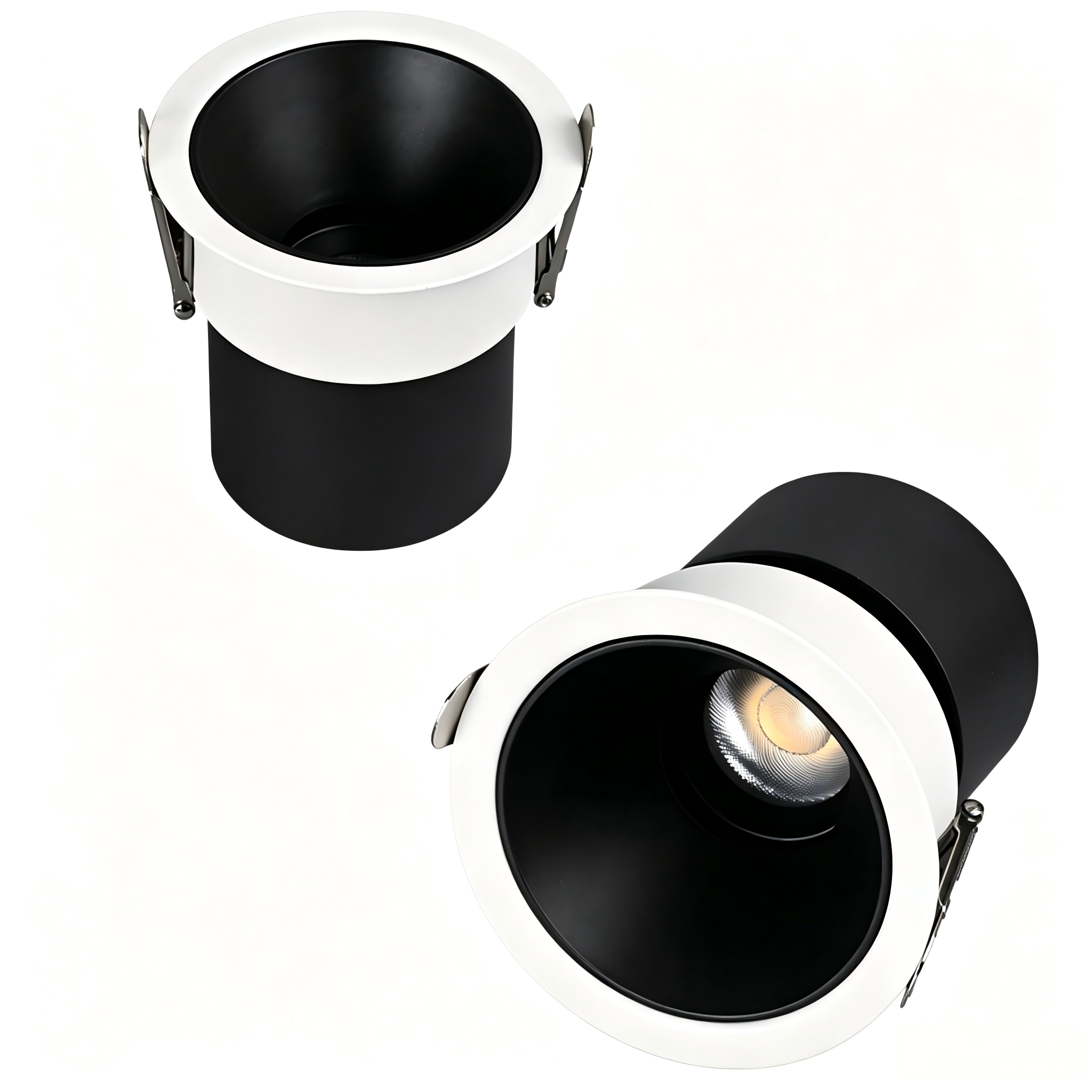 High Quality Modern White Black Aluminum LED Downlight